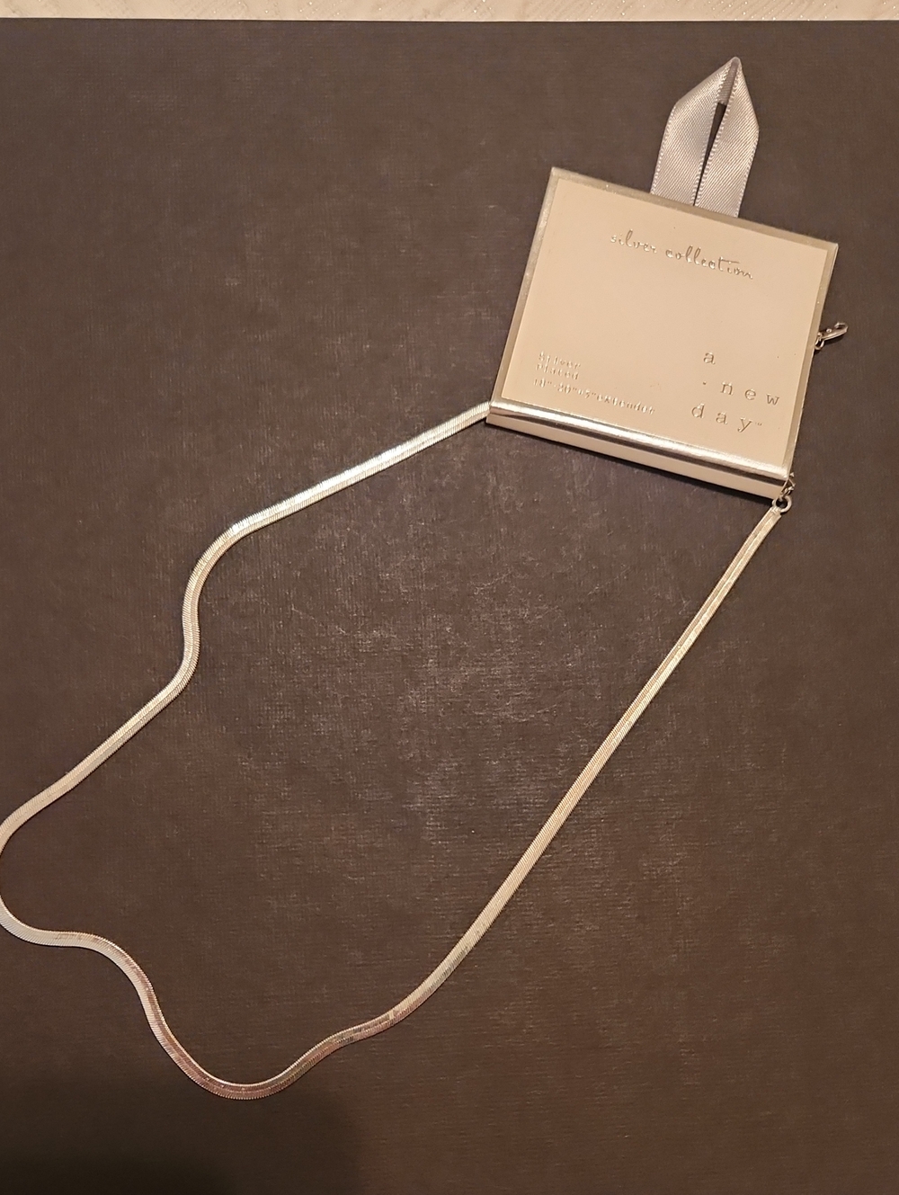 'A New Day' Silver Necklace